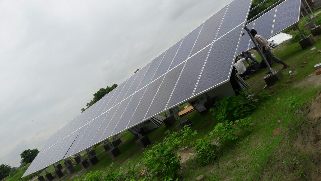 100 kWp solar Minigrid at Lakhimpur