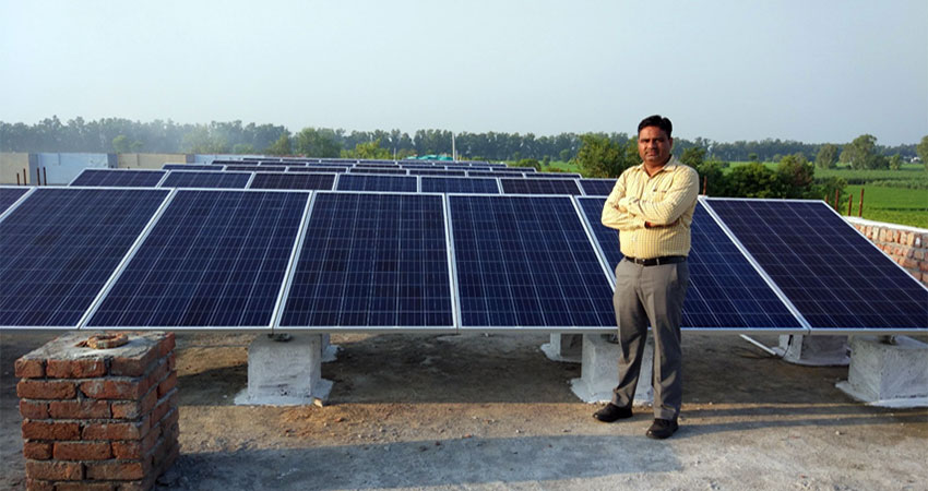 14kWp solar rooftop Grid connected IPS,Pilukhera,Jind