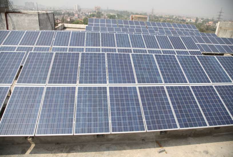 20kwp (10 nos.) AC hybrid solar plant